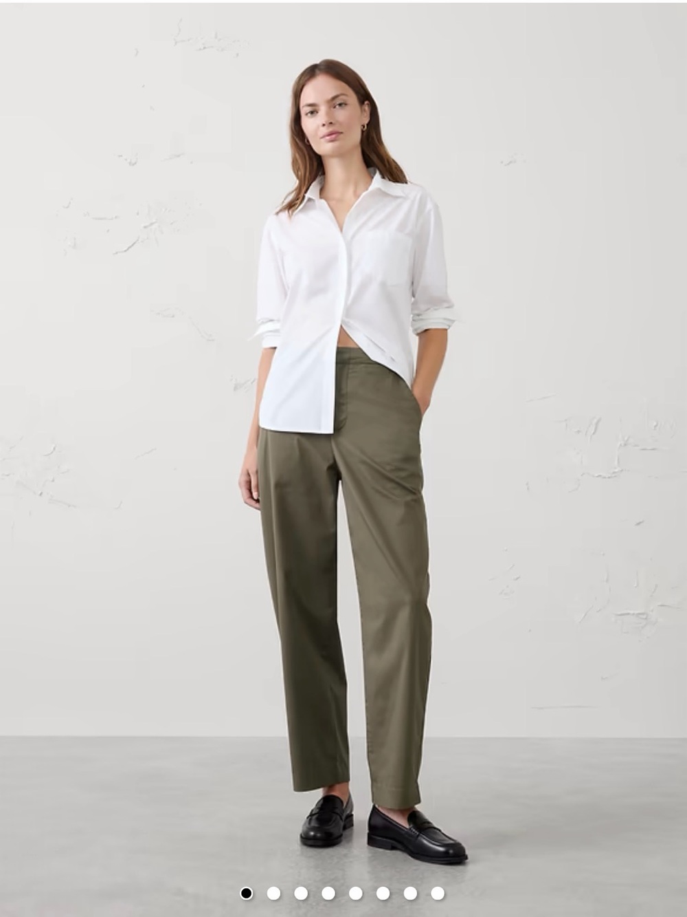 Barrel Leg High Rise Pant